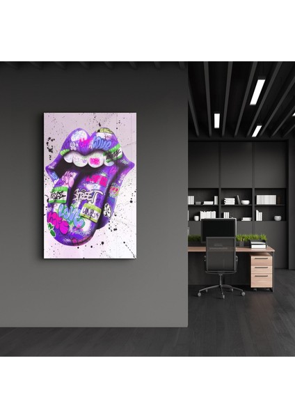 Tongue - Purple Designer's Collection Cam Tablo