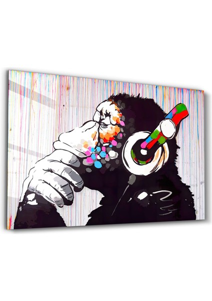 Banksy Monkey Beat Cam Tablo