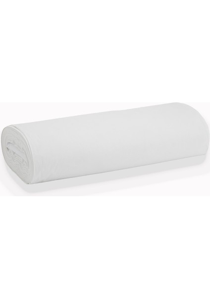 Soft Beyaz Akfil 60 Tel %100 Pamuk Metrelik Kumaş - 15 Metre