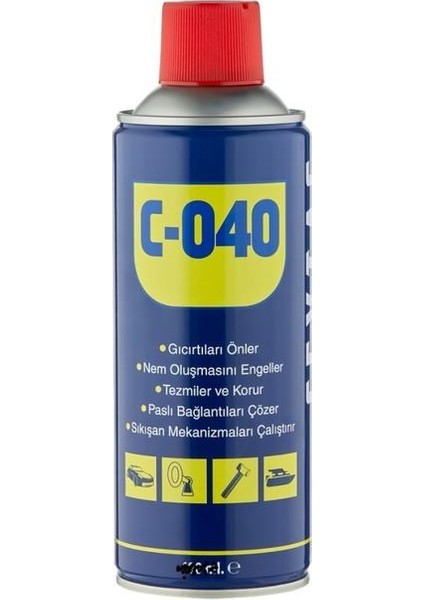 C-040 Pas Sökücü Yağlayıcı 400 ml