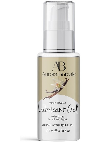 Vanilya Aromalı Su Bazlı Lubricant Jel 100 ml