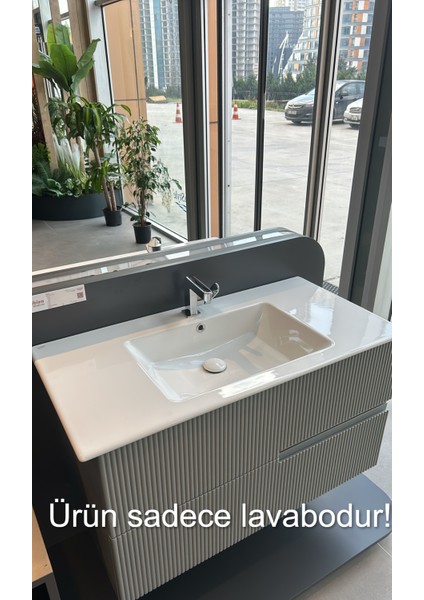 Cerastyle Ibiza 101 x 51 cm Dolap Uyumlu Lavabo