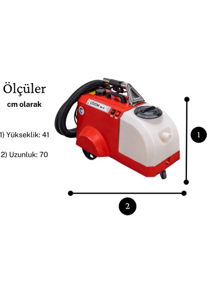 10/5 Profesyonel Koltuk Yıkama Makinesi