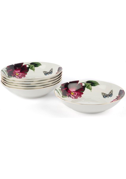 Bianco 6’Lı Çukur Tabak 21 Cm