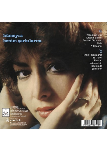 Hümeyra Benim Şarkılarım - Plak