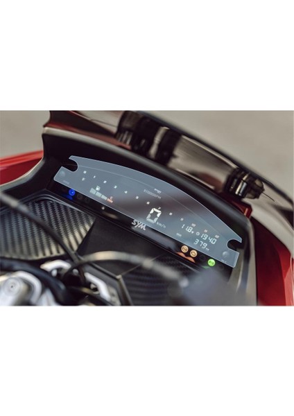 Sym Jet x Ekran Koruyucu Dijital Gösterge Km Ekranı Scooter modelleri