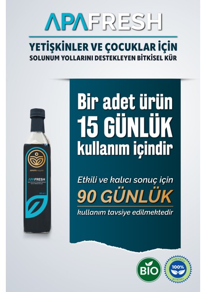 Apafresh Nane Pekmezi ve Kozalak Pekmezi İçeren Bitkisel Karışım
