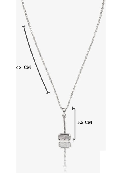 Thor Çekici Paslanmaz Çelik Güvenceli Kolye modelleri