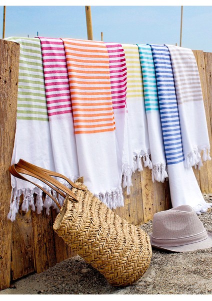 White Imbat Pamuk Peştamal Yeşil 90 x 170 fırsatları