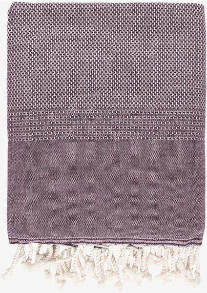Tan Pamuk Peştamal Bordo 100 x 175