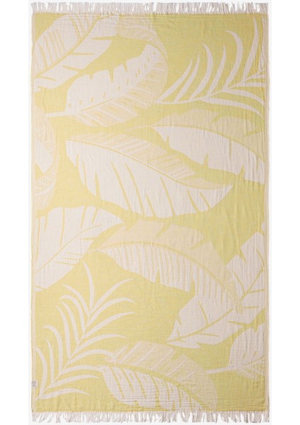 Moriah Pamuk Peştamal Sarı 90 x 160 - Keseli