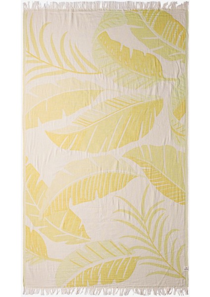 Moriah Pamuk Peştamal Sarı 90 x 160 - Keseli fiyatları