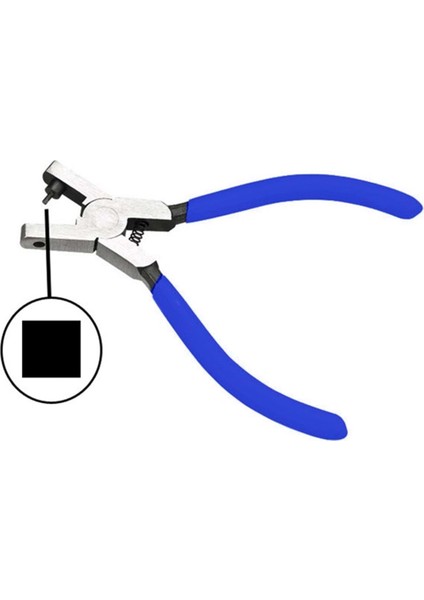 Kayış Delme Aleti Yuvarlak Ağızlı - Mavi