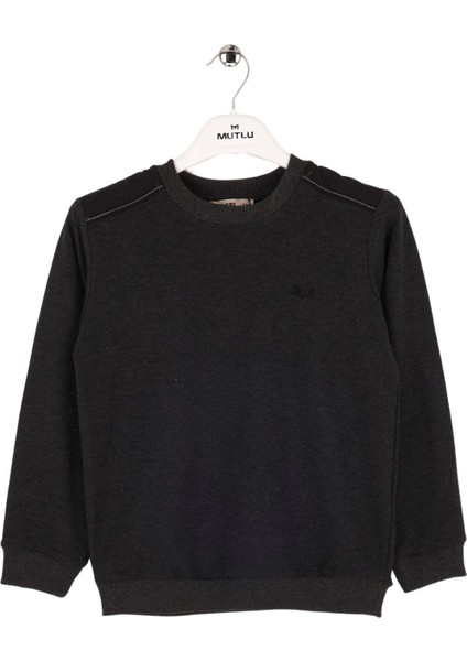 Erkek Çocuk Bisiklet Yaka Sweatshirt