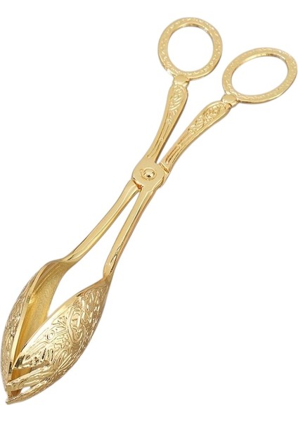 Özel Servis Sunum Kaşığı Kolay Kullanım Salata Kaşığı Metal Servis Kaşığı (1 Adet)