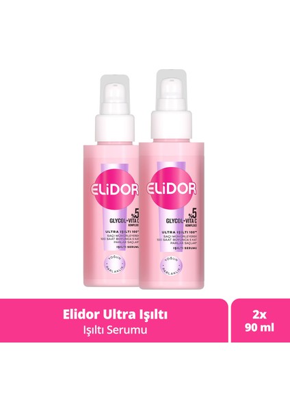 Işıltı Serumu Ultra Işıltı Yoğun Parlaklık 90 ml X2