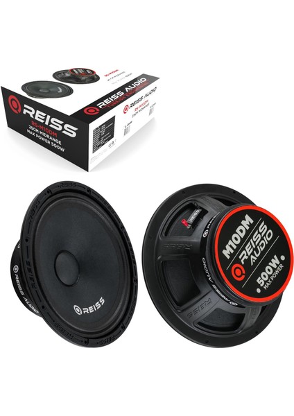 RS-M10DM Oto Midrange 25CM 500 Watt (200 Rms) 1 Adet