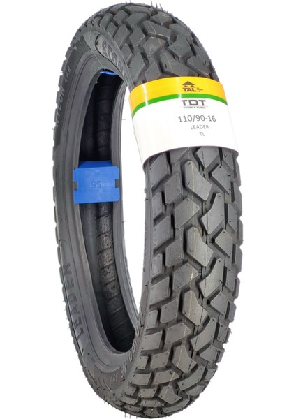 TDT Tyres Seyhan Arka Lastik 110/90-16 Tl (Tubeless - Dubleks)