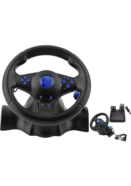 EY_6103 Titreşimli 4in1 PC/XBOX360/PS3/PS2 USB Oyuncu Bilgisayar Oyun Direksiyon Seti Tak/çalıştır modelleri