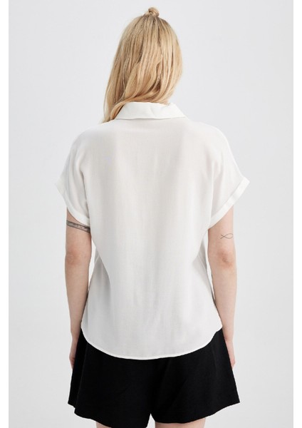 Regular Fit Kısa Kollu Gömlek U2742AZ23SM