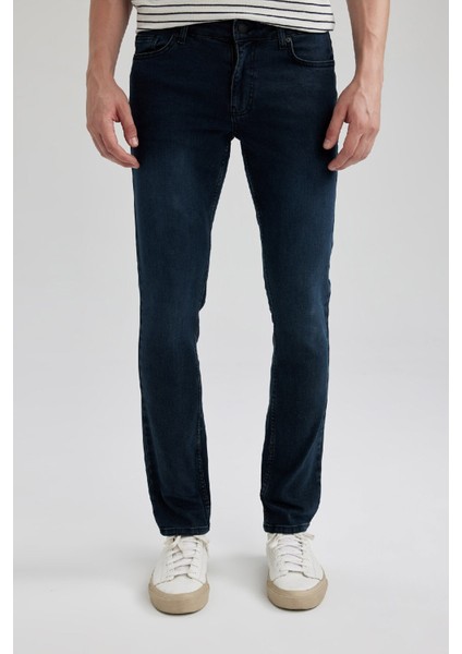 Pedro Slim Fit Dar Kalıp Normal Bel Dar Paça Jean Pantolon R8791AZ23AU