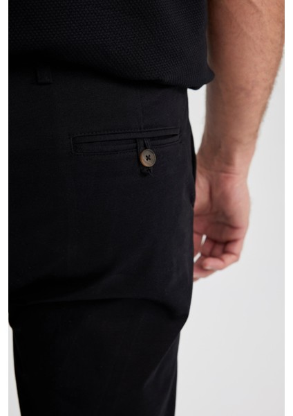 Gabardin Pantolon Tailored Regular Fit Cepli Duble Paça A5115AX23AU