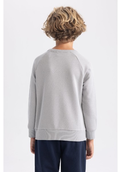 Erkek Çocuk Bisiklet Yaka Sweatshirt A4246A823AU