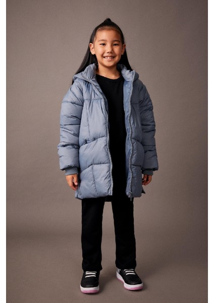 Kız Çocuk Su İtici Kapüşonlu Kaban A0900A823AU fiyatları