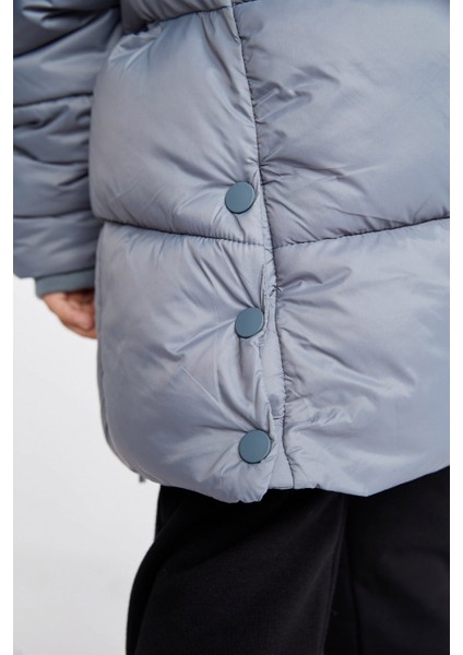 Kız Çocuk Su İtici Kapüşonlu Kaban A0900A823AU