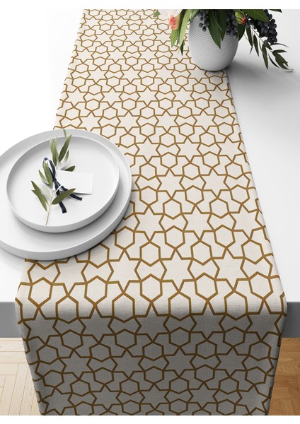 Ramazan Serisi 140 x 40 cm Dijital Baskılı Runner (Ramadan)