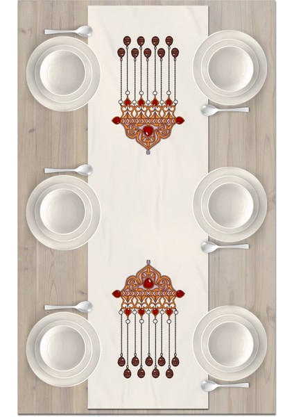 Ramazan Serisi 140 x 40 cm Dijital Baskılı Runner (Ramadan) fiyatları