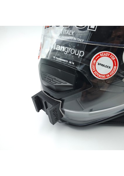 Nolan N70.2 Gt Kask Için Gen1 Model Chinmount Aksiyon Kamera Çene Bağlantı Aparatı