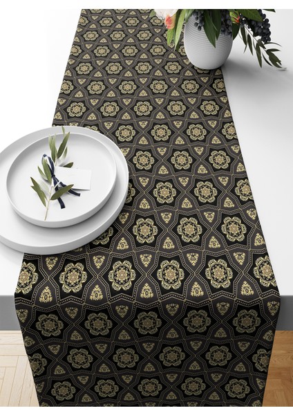 Ramazan Serisi 140 x 40 cm Dijital Baskılı Runner (Ramadan)