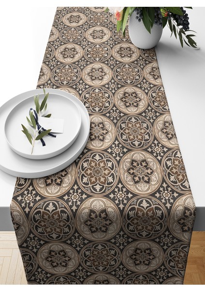 Ramazan Serisi 140 x 40 cm Dijital Baskılı Runner (Ramadan)