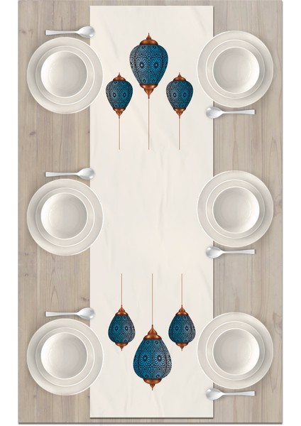 Ramazan Serisi 140 x 40 cm Dijital Baskılı Runner (Ramadan) fiyatları