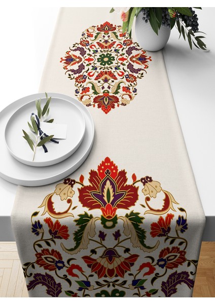 Ramazan Serisi 140 x 40 cm Dijital Baskılı Runner (Ramadan)