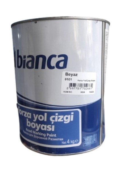 Forza Yol Çizgi Boyası 4 kg Beyaz-Sarı fiyatları