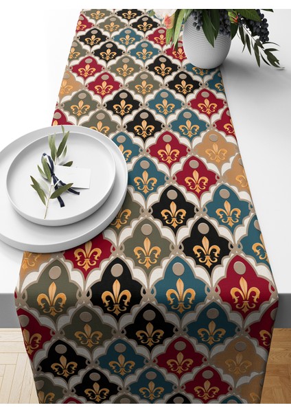 Ramazan Serisi 140 x 40 cm Dijital Baskılı Runner (Ramadan)