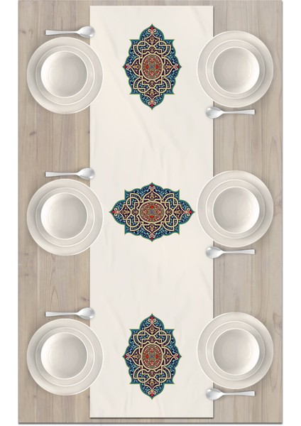 Ramazan Serisi 140 x 40 cm Dijital Baskılı Runner (Ramadan) fiyatları
