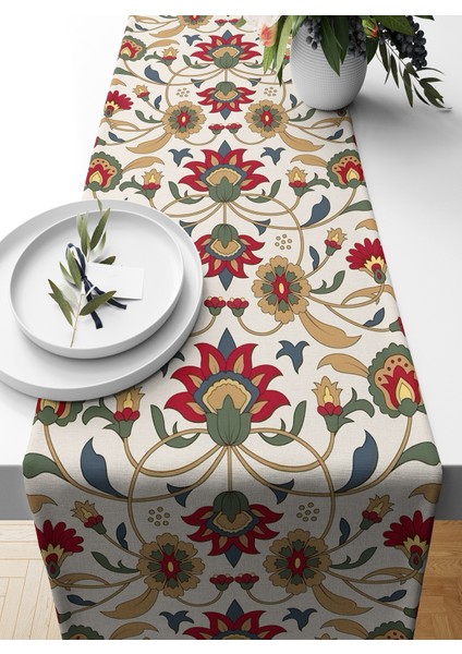 Ramazan Serisi 140 x 40 cm Dijital Baskılı Runner (Ramadan)