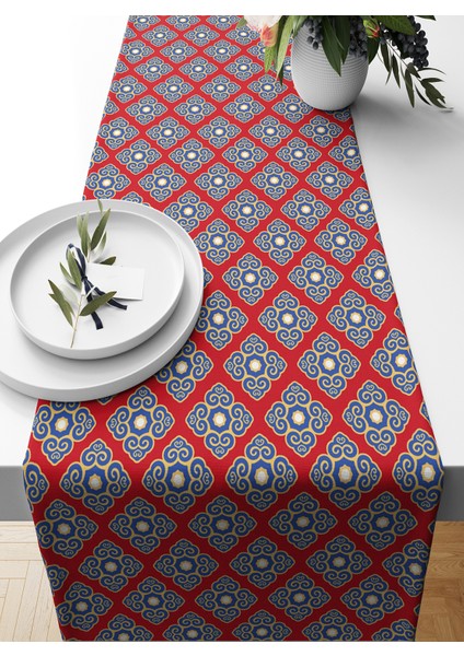Ramazan Serisi 140 x 40 cm Dijital Baskılı Runner (Ramadan)