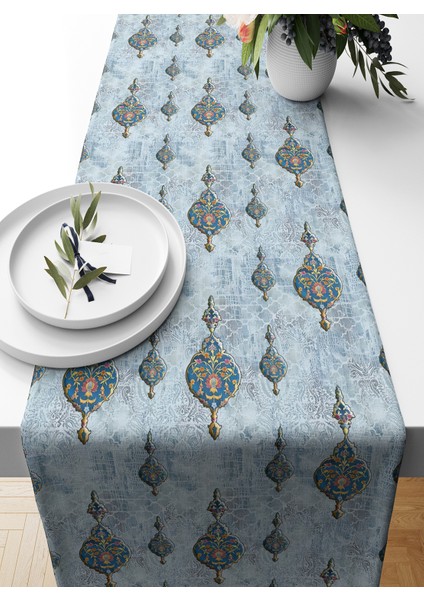Ramazan Serisi 140 x 40 cm Dijital Baskılı Runner (Ramadan)
