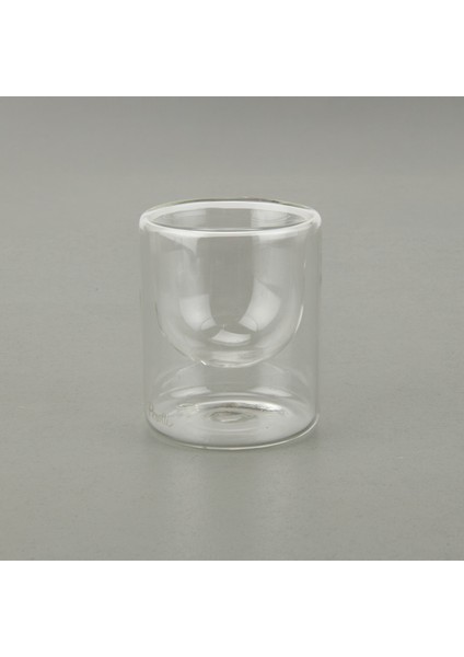 Çift Cidarlı 2'li Espresso Bardağı - Şeffaf - 225 ml modelleri