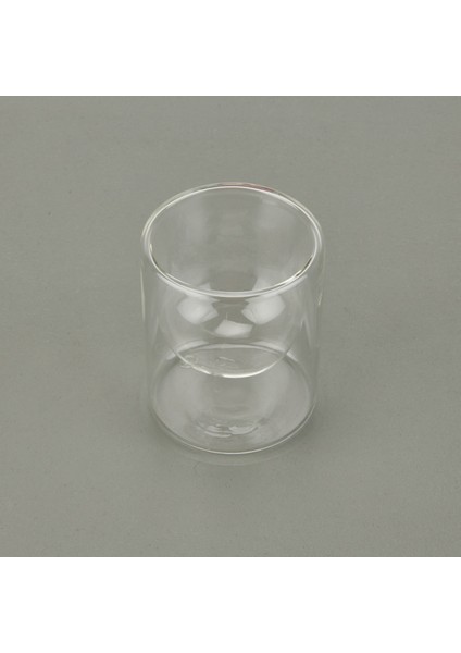 Çift Cidarlı 2'li Espresso Bardağı - Şeffaf - 225 ml fırsatları