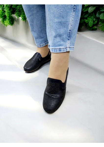 Kadın Kaydırmaz Taban Çiçek Desen Baskılı Ev ve Dışarı Babeti