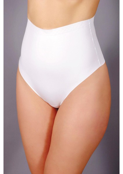 Lazer Kesim Yüksek Bel String | Ekru 9206 fiyatları