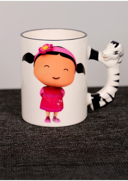 Pepe ve Şila Resimli Kupa Bardak