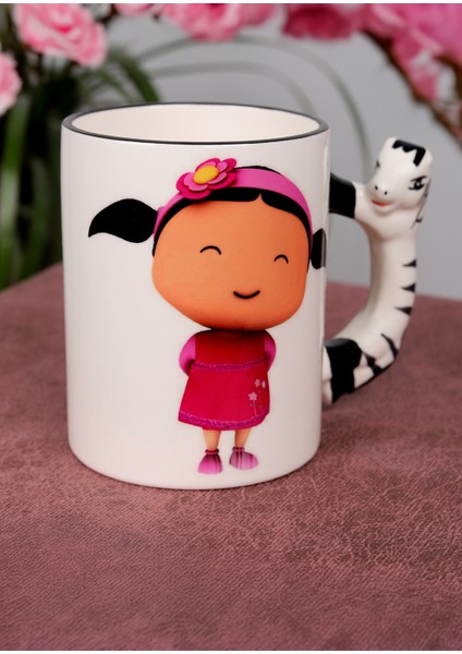 Pepe ve Şila Resimli Kupa Bardak