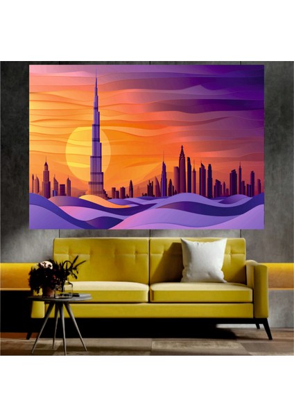 Sanatsal Dekoratif Duvar Tablosu