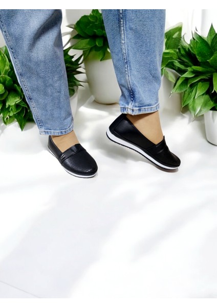 Kadın Tokalı Çiçek Baskılı Kaydırmaz Taban Ev ve Dışarı Babeti fırsatları